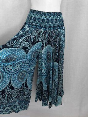 Kathmandu Imports Boho Wide Leg Palazzo Pants S-M